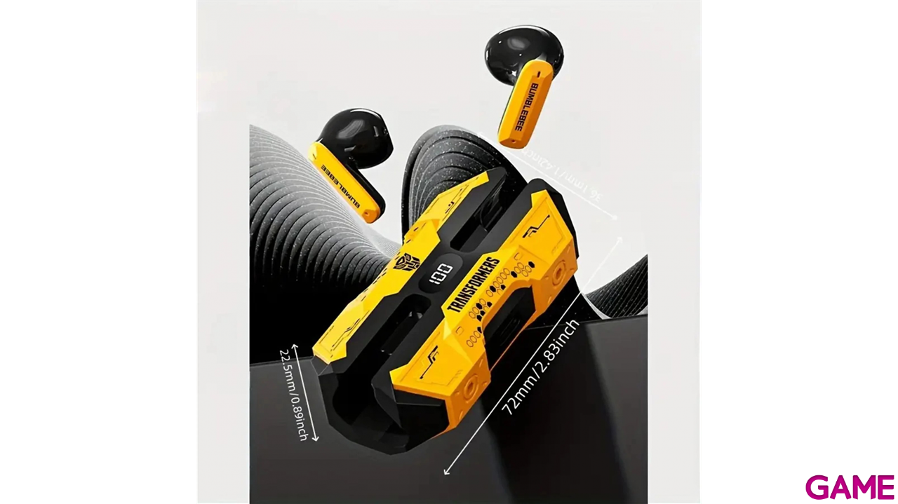 Auriculares Bluetooth Transformers TF-T51 amarillo-2