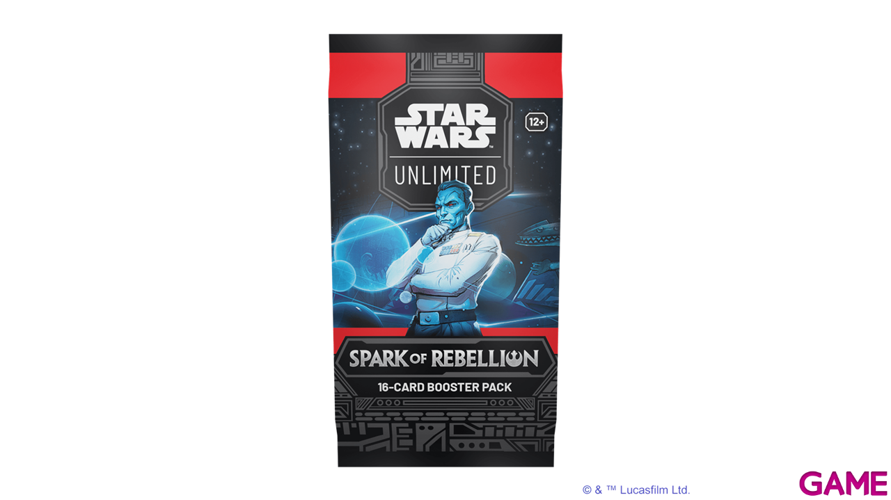 Sobre de cartas Star Wars Unlimited: Spark of Rebellion Booster Pack (Inglés)-2