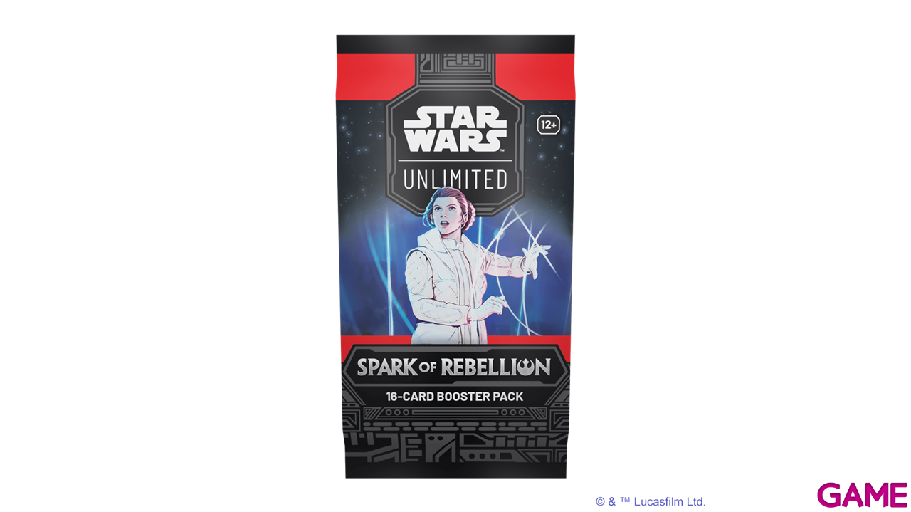 Sobre de cartas Star Wars Unlimited: Spark of Rebellion Booster Pack (Inglés)-3