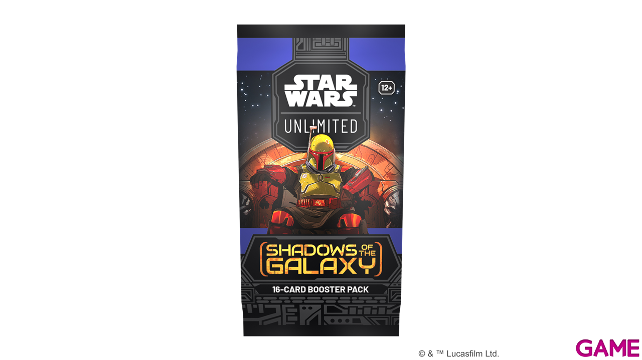 Sobre de cartas Star Wars Unlimited: Shadows of the Galaxy Booster Pack (Inglés)-3