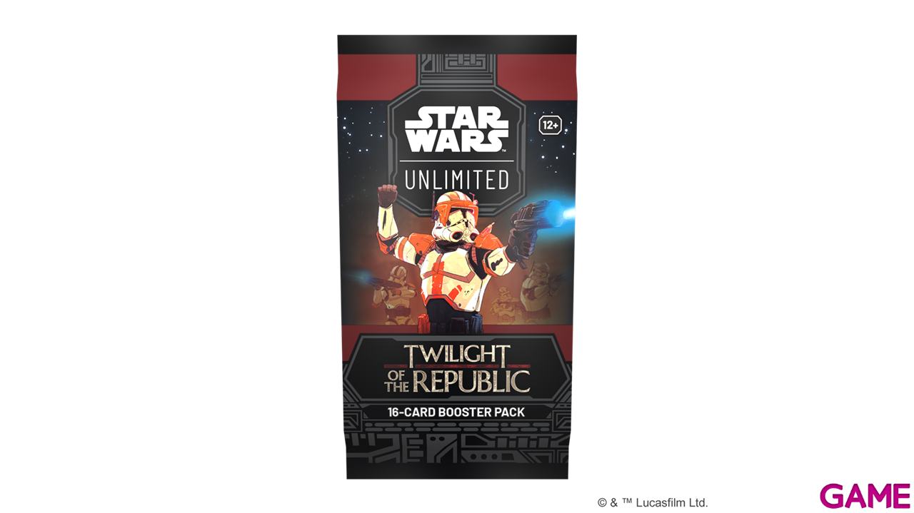 Sobre de cartas Star Wars Unlimited: Twilight of the Republic Booster Pack (Inglés)-1