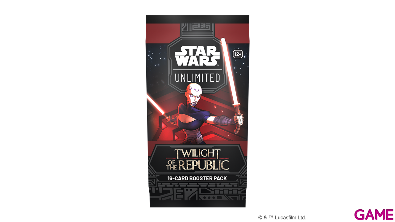 Sobre de cartas Star Wars Unlimited: Twilight of the Republic Booster Pack (Inglés)-3
