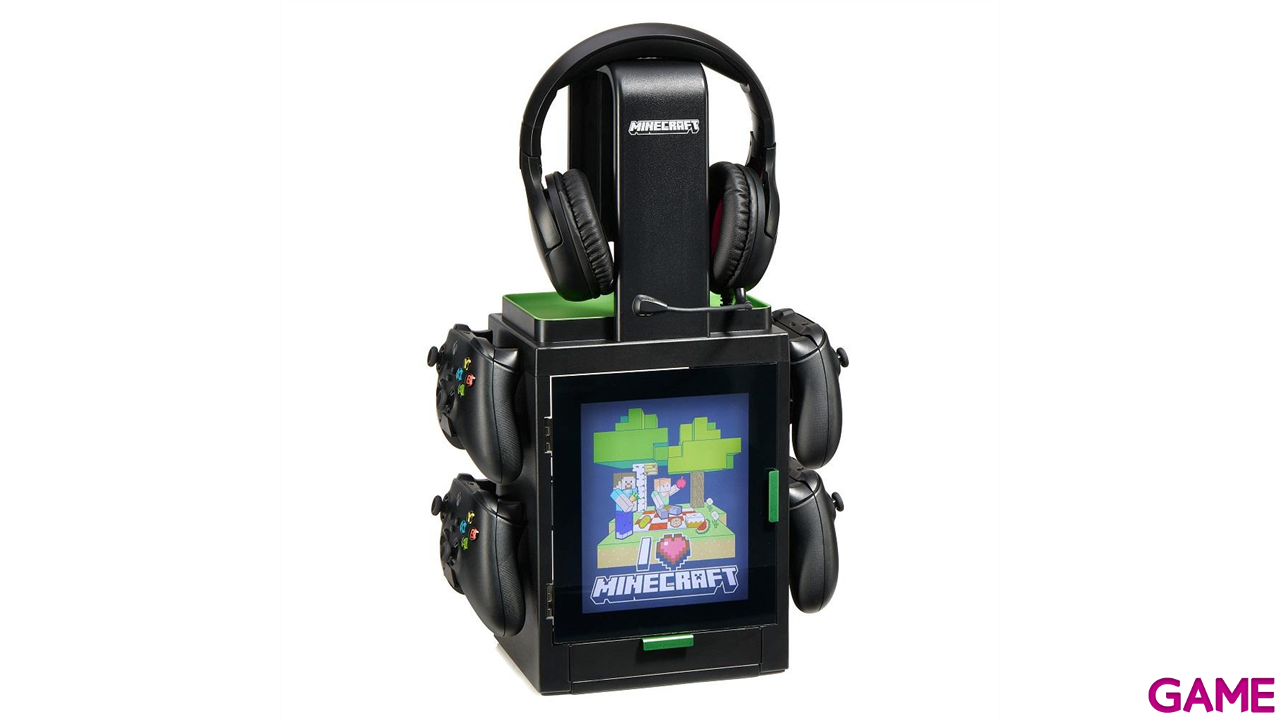 Gaming Locker con iluminacion Minecraft-3
