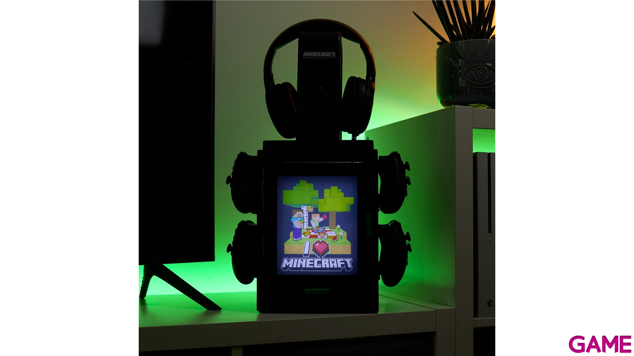 Gaming Locker con iluminacion Minecraft-4