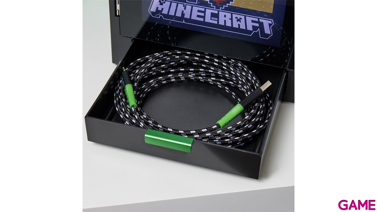 Gaming Locker con iluminacion Minecraft-5
