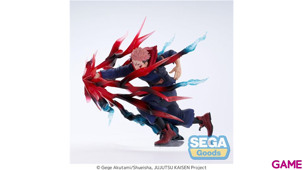 Figura Jujutsu Kaisen Luminasta Yuji Itadori Black Flash de 16 cm-0