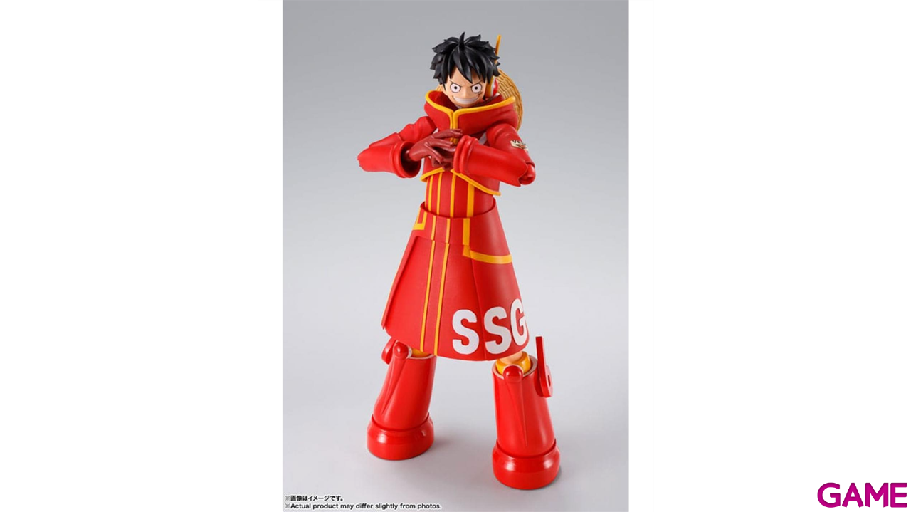 Figura One Piece Monkey D.Luffy Future Island Egghead de 15 cm-1