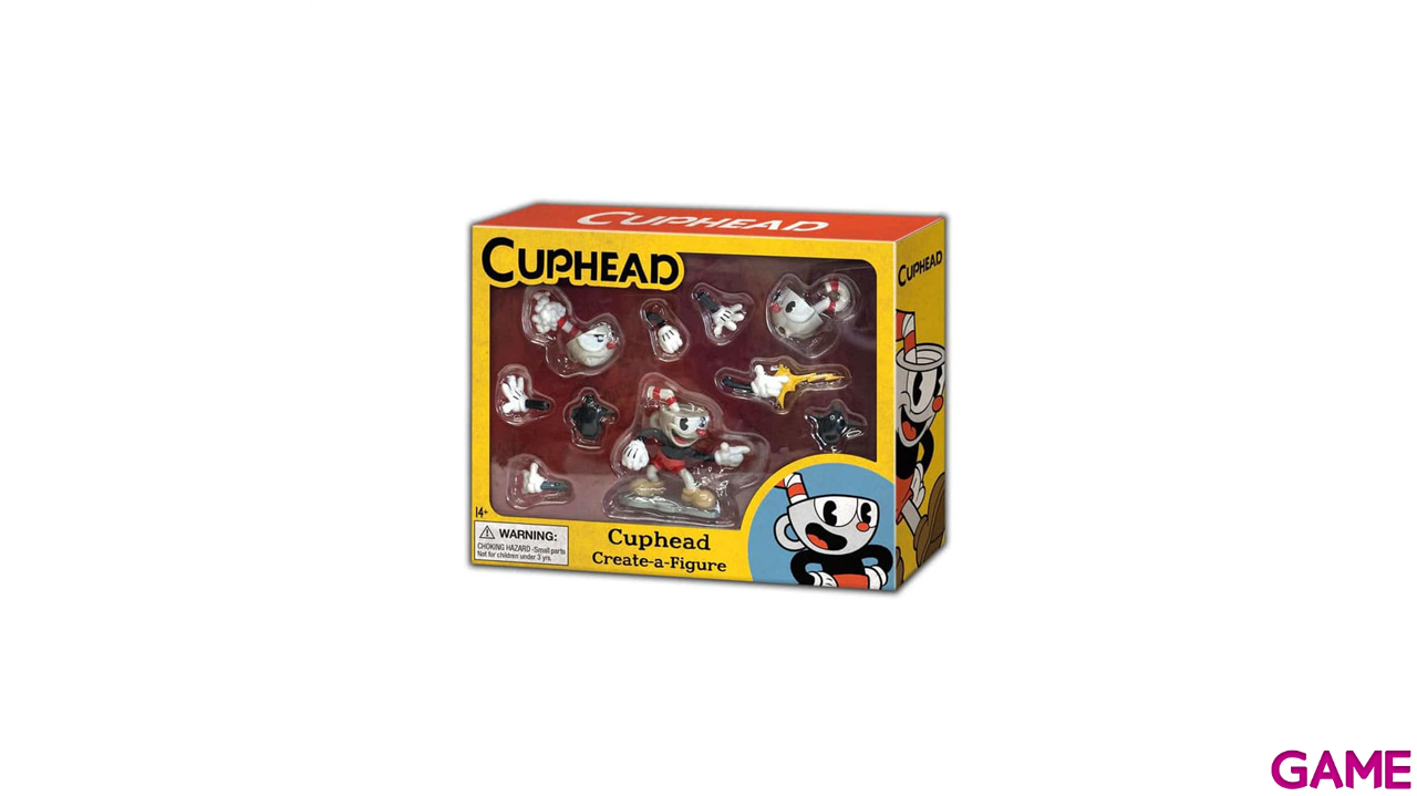 Figura con accesorios Cuphead de 7,5 cm-0
