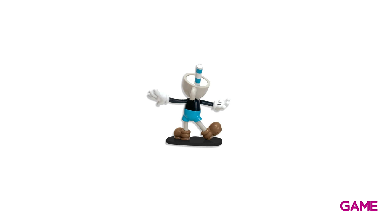 Figura con accesorios Cuphead Mugman de 7,5 cm-4