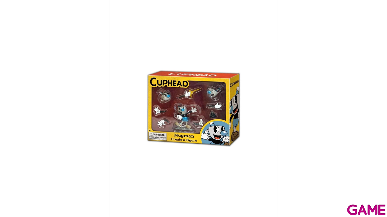 Figura con accesorios Cuphead Mugman de 7,5 cm-6