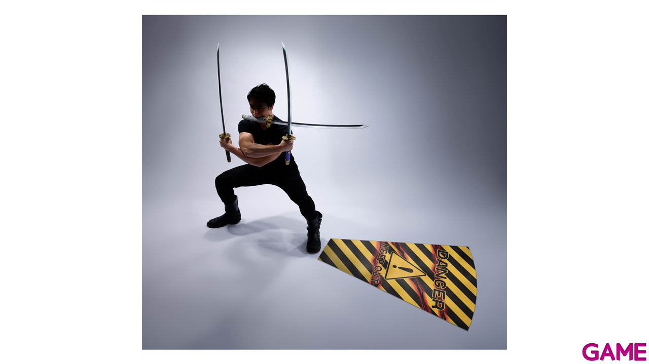 Replica de 3 Espadas One Piece Roronoa Zoro de 95 cm-8