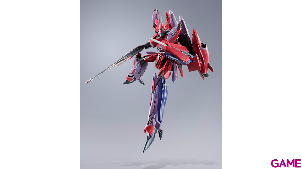 Figura Macross Frontier DX Chogokin VF-27 Super Lucifer Valkyrie Brera Sterne Machihe Revival version de 25 cm-1