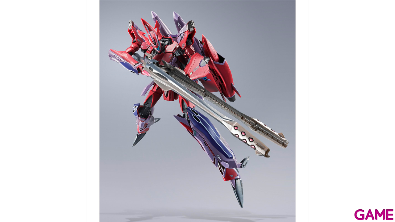 Figura Macross Frontier DX Chogokin VF-27 Super Lucifer Valkyrie Brera Sterne Machihe Revival version de 25 cm-3