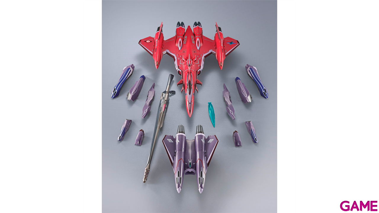 Figura Macross Frontier DX Chogokin VF-27 Super Lucifer Valkyrie Brera Sterne Machihe Revival version de 25 cm-5