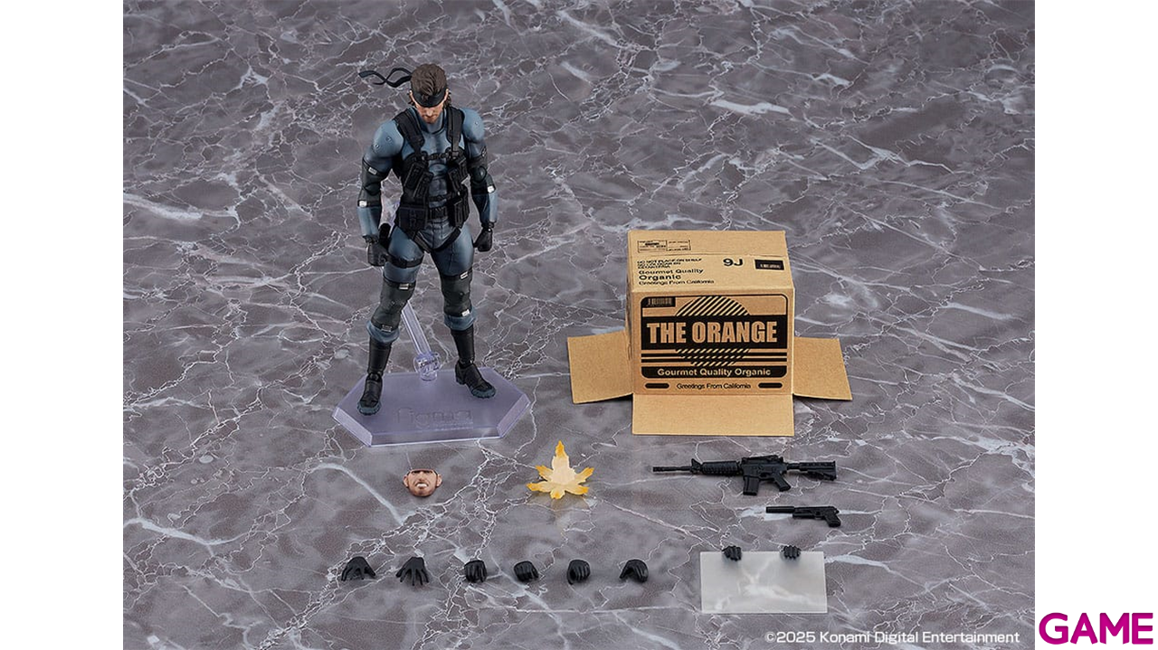 Figura Metal Gear Solid Snake 2 Sons of Liberty de 16 cm-11