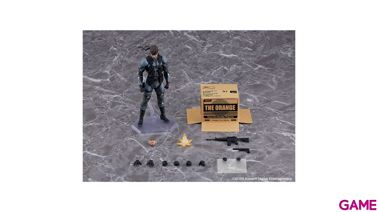 Figura Metal Gear Solid Snake 2 Sons of Liberty de 16 cm-8
