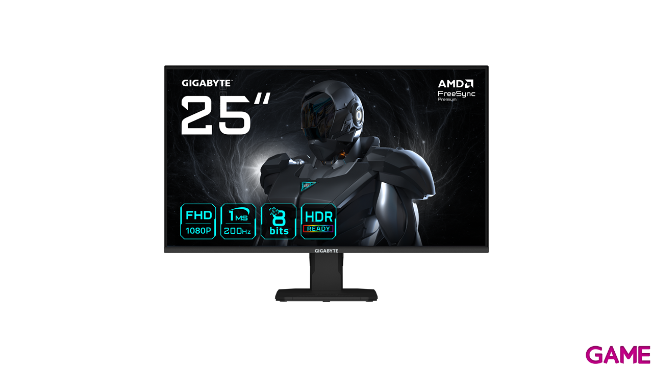 Gigabyte GS25F2 24,5´´ - IPS Super Speed - Full HD - 200Hz - 1Ms - FreeSync Premium - Monitor Gaming-10