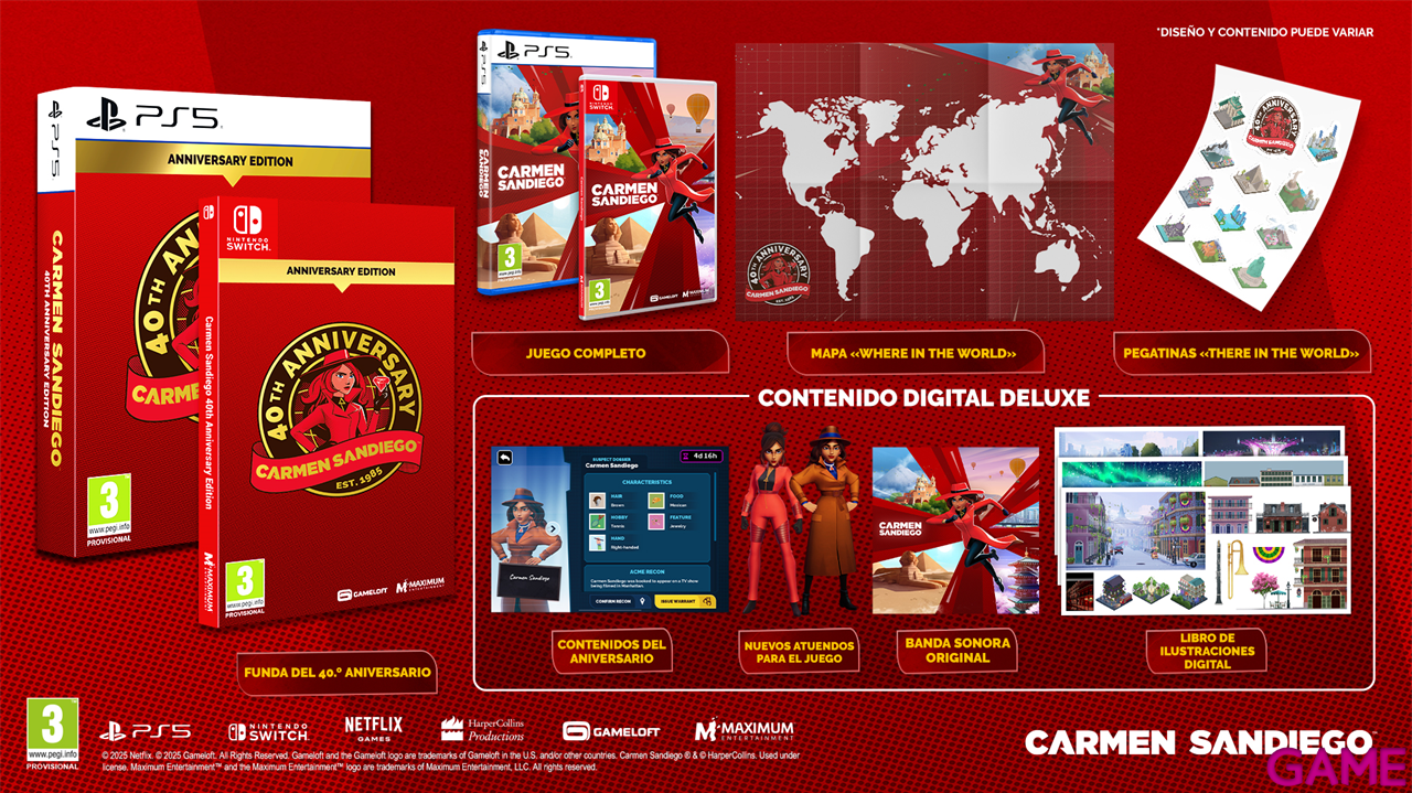 Carmen Sandiego 40th Anniversary Edition-0