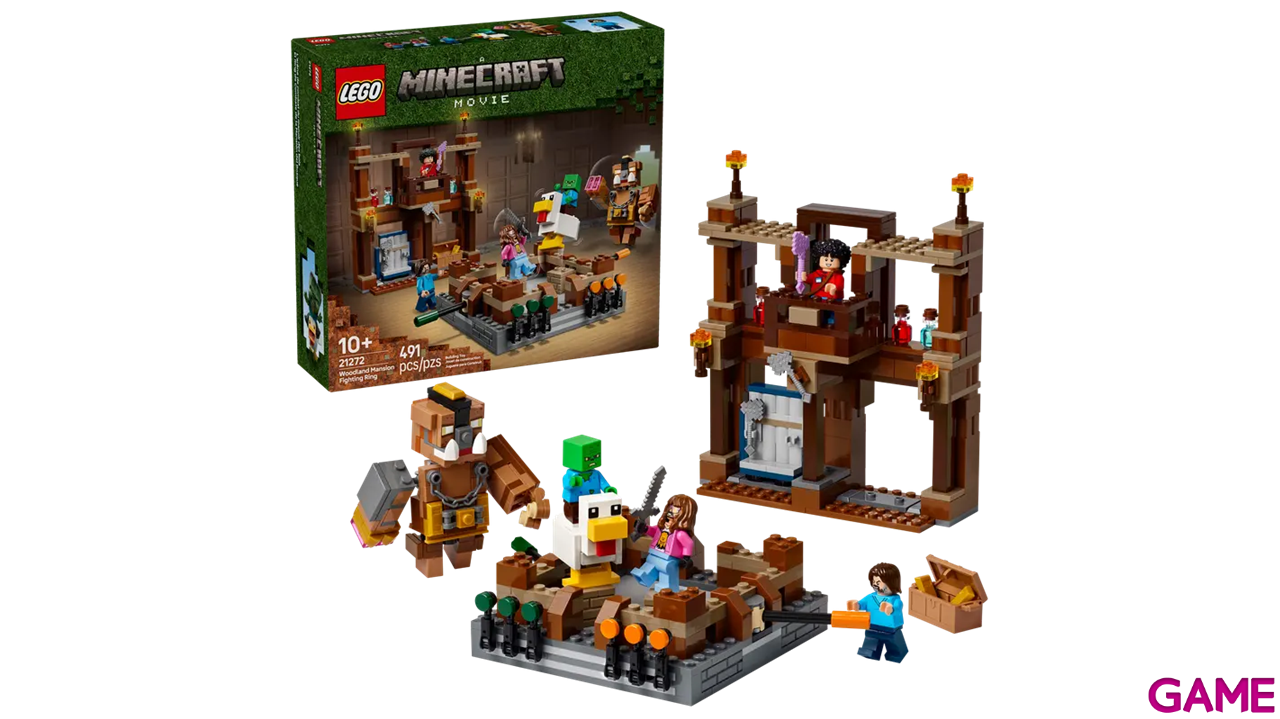 LEGO Minecraft: El Ring de Combate de la Mansión del Bosque 21272-1