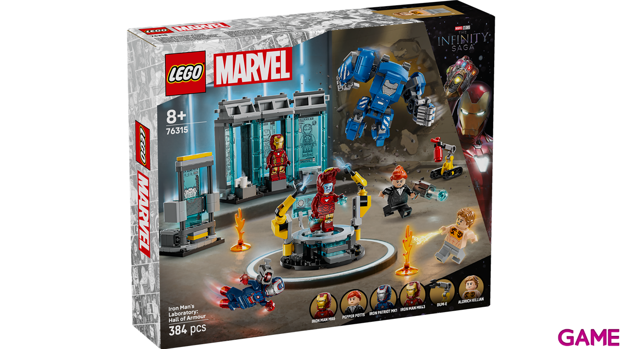 LEGO Super Heroes Marvel Iron Man´s Laboratory: Hall V29 76315-1