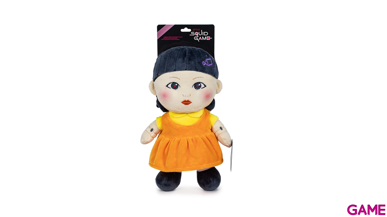 Peluche El Juego del Calamar 2 Muñeca Young-Hee de 23 cm-1