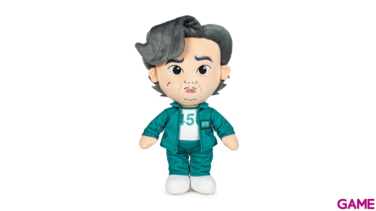 Peluche El Juego del Calamar 2 Gi-Hun de 23 cm-1