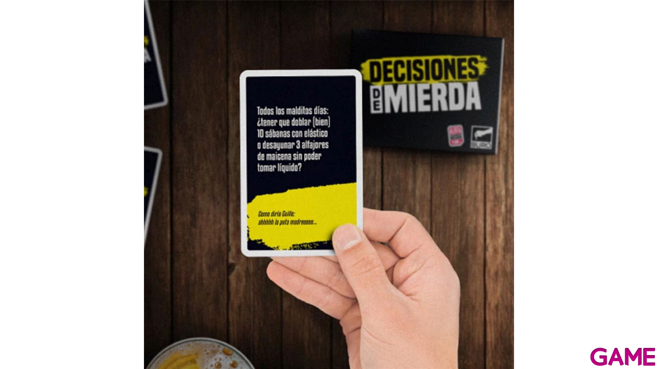 Juego de mesa Decisiones de Mierda-2