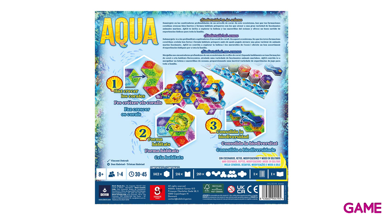 Juego de mesa Aqua-4
