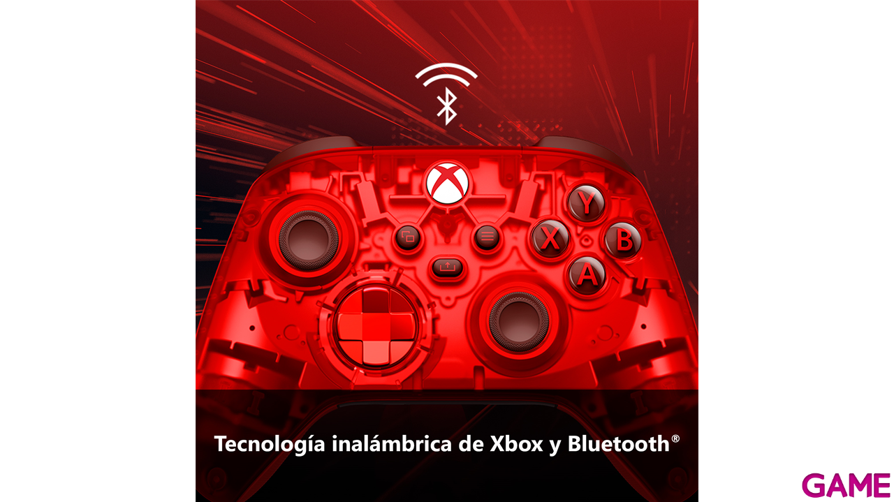 Controller Inalambrico Microsoft Pulse Red Cipher-12