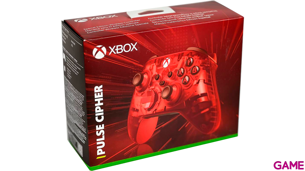 Controller Inalambrico Microsoft Pulse Red Cipher-0