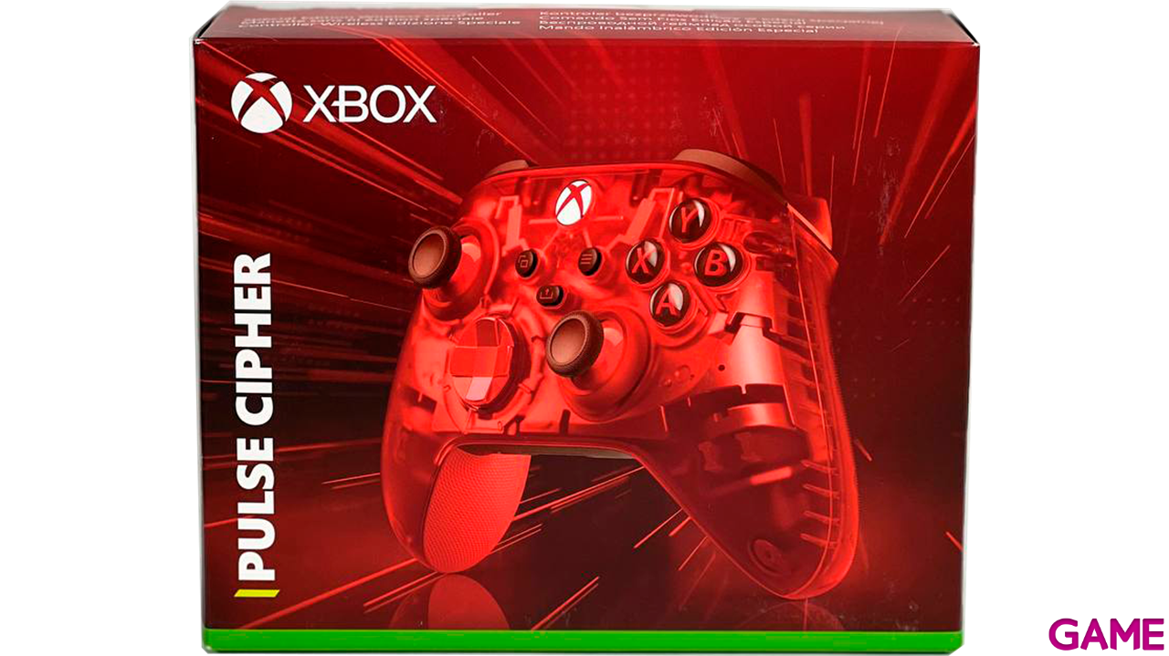 Controller Inalambrico Microsoft Pulse Red Cipher-1