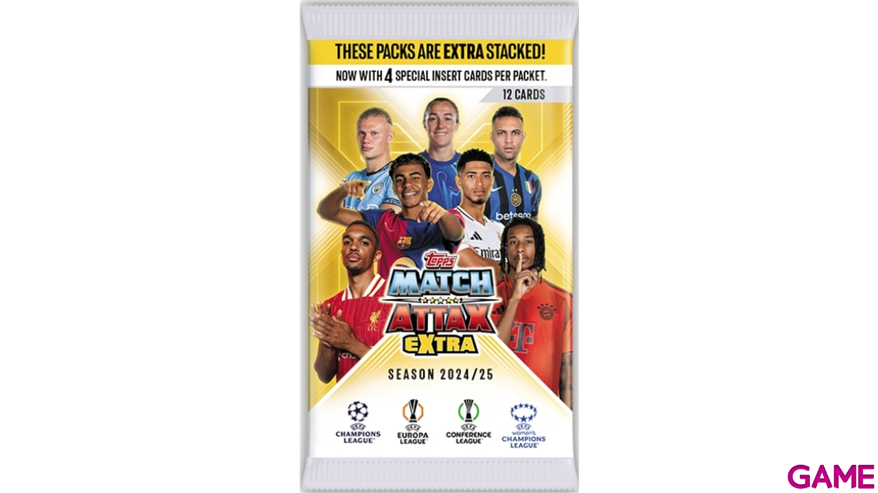 Sobre de cartas Match Attax Extra UCL 2024-25-0