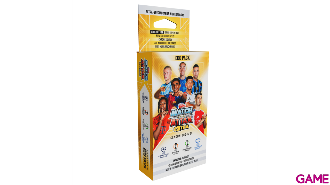 Eco pack de cartas Match Attax Extra UCL 2024-25-0