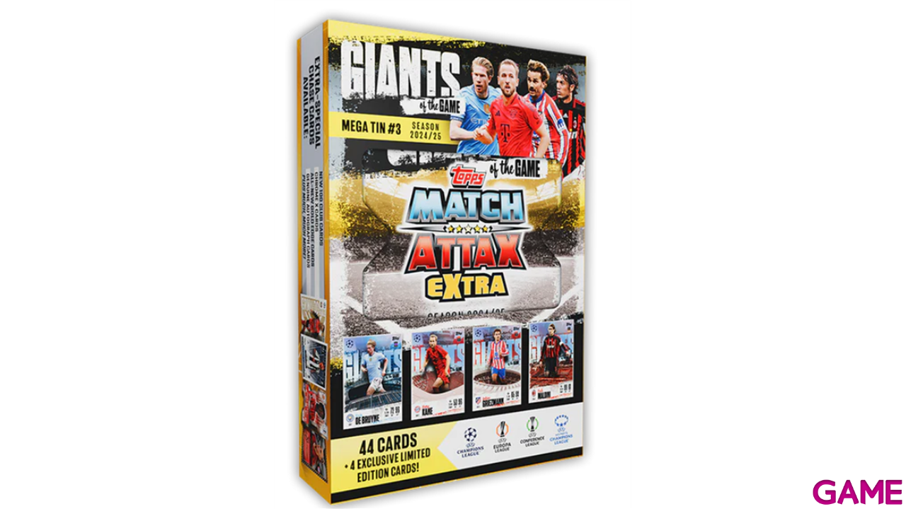 Mega Lata de cartas Match Attax Extra UCL 2024-25-0