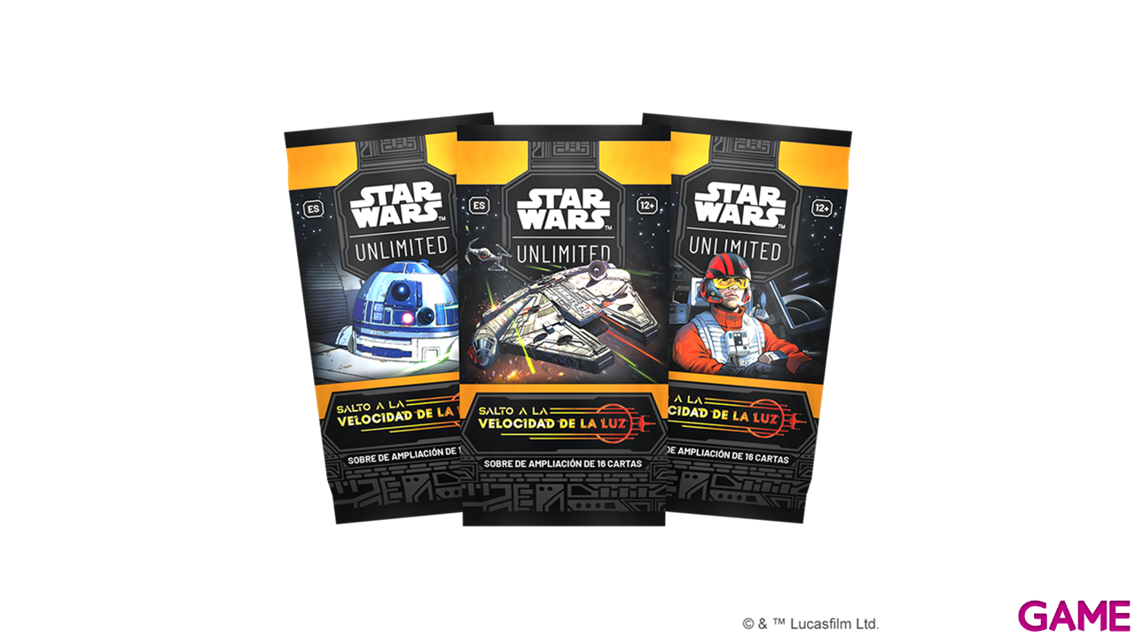 Sobre de cartas Star Wars Unlimited Salto a la velocidad de la luz (Castellano) (Surtido)-0
