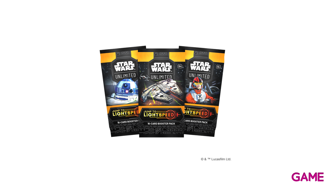 Sobre de cartas Star Wars Unlimited: Salto a la velocidad de la luz (Inglés) (surtido)-0