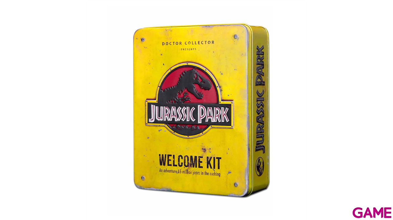 Jurassic Park Caja Metal Welcome Kit Standard-0
