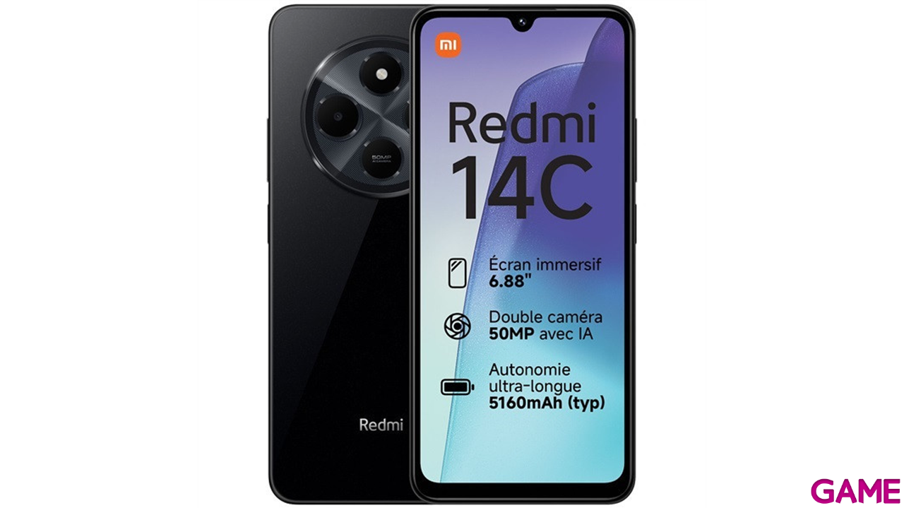 Xiaomi Redmi 14C 8/256 GB Negro-0