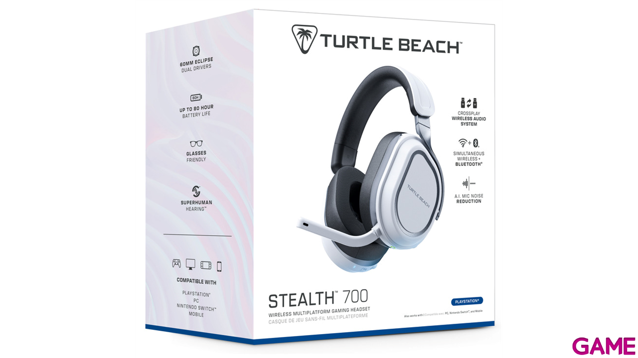 Auriculares Turtle Beach Stealth 700 Gen 3 Playstation White-1