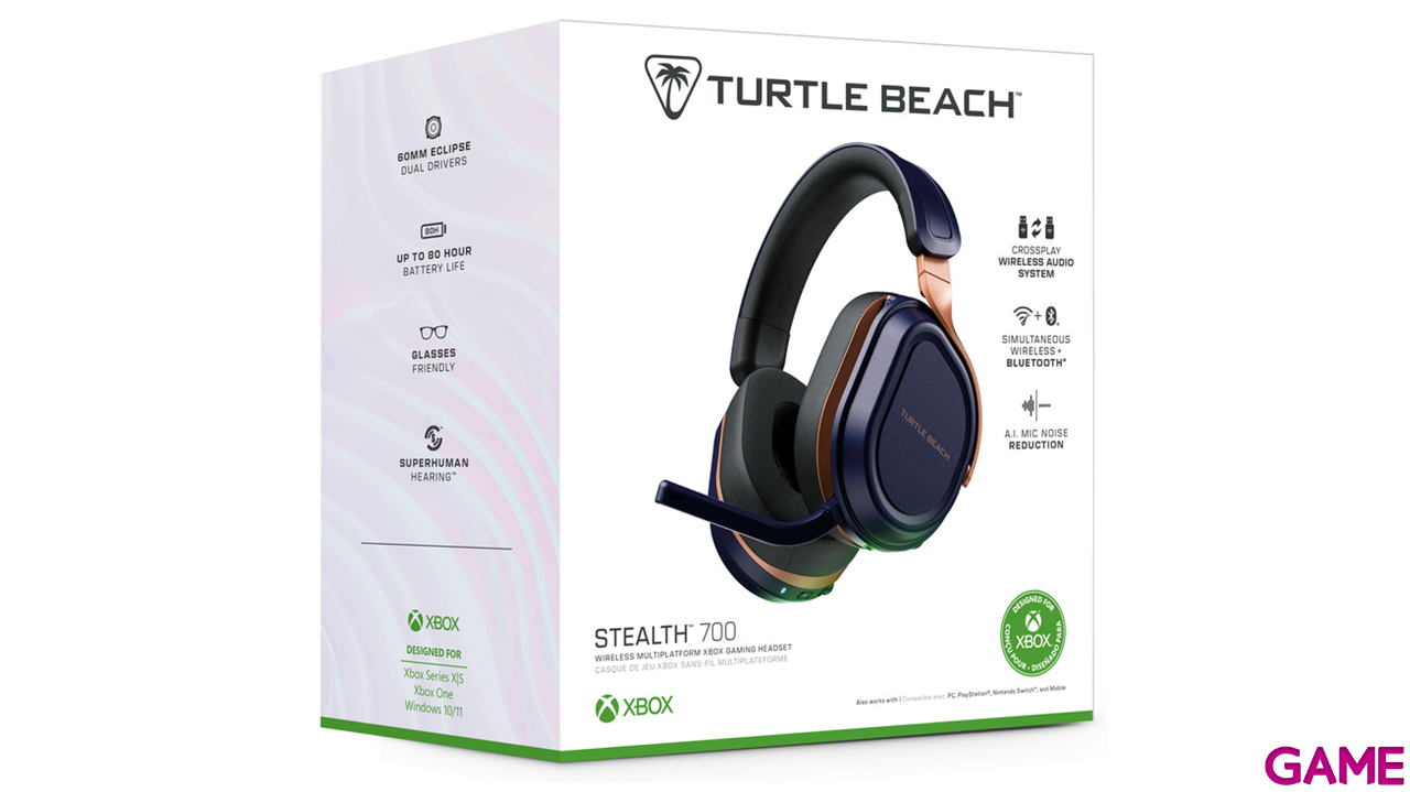 Auriculares Turtle Beach Stealth 700 Gen 3 Xbox Cobalt-0