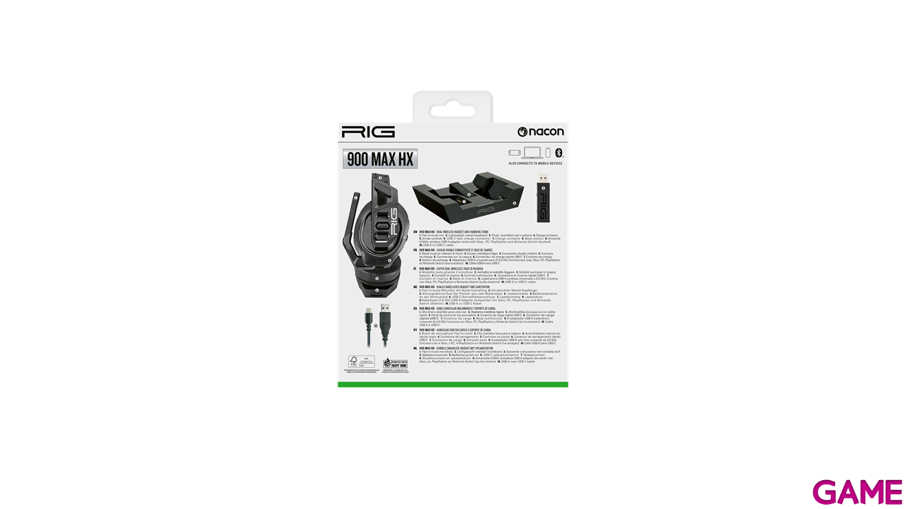 Auriculares Gaming RIG 900HX Licencia Xbox-3