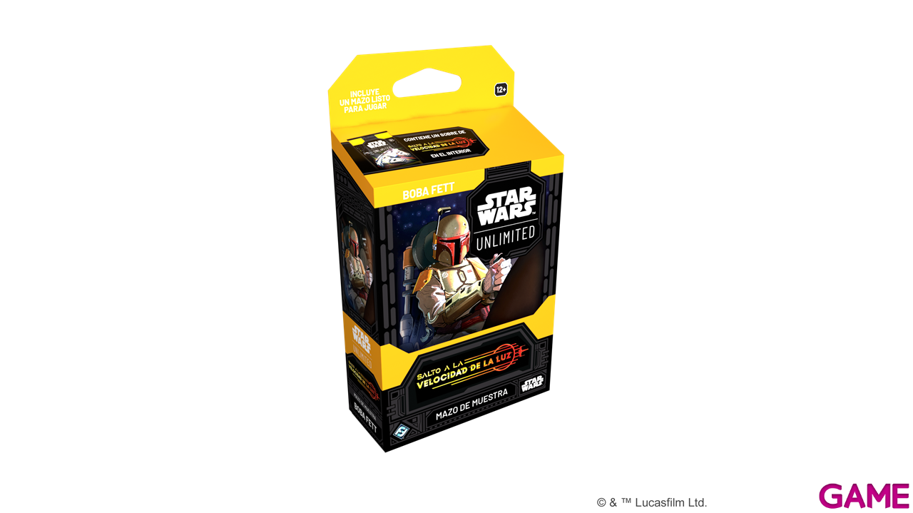 Mazo de cartas Star Wars Unlimited: Salto a la velocidad de la luz Boba Fett-0