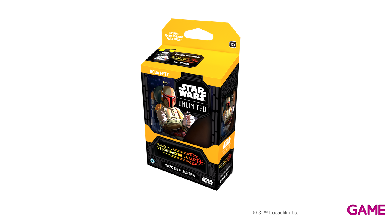 Mazo de cartas Star Wars Unlimited: Salto a la velocidad de la luz Boba Fett-2