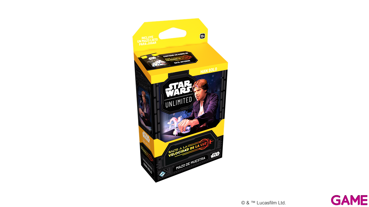 Mazo de cartas Star Wars Unlimited: Salto a la velocidad de la luz Han Solo-0