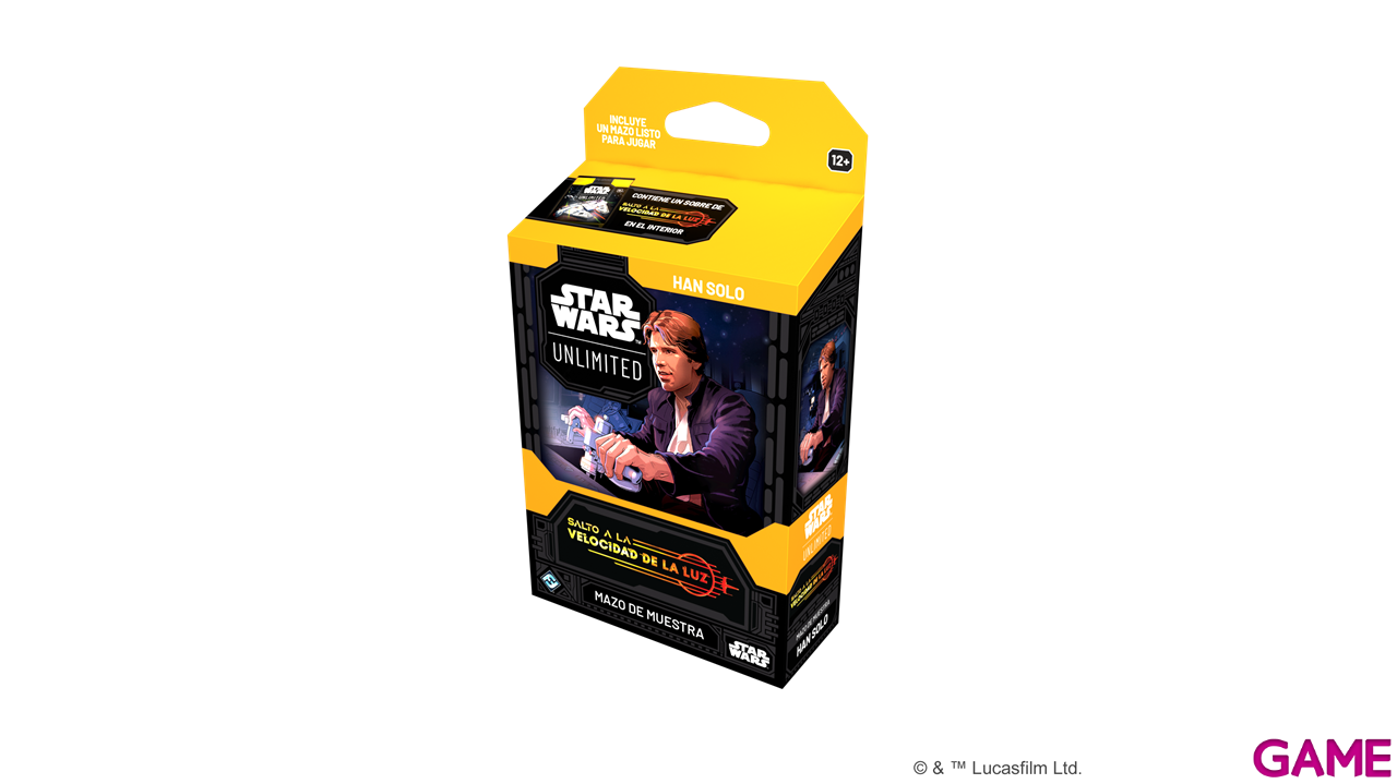 Mazo de cartas Star Wars Unlimited: Salto a la velocidad de la luz Han Solo-4