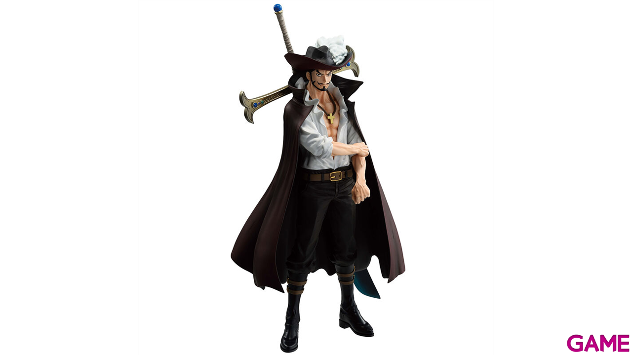 Figura One Piece Ichibansho Dracule Mihawk (Beyond the Trials) de 25 cm-2