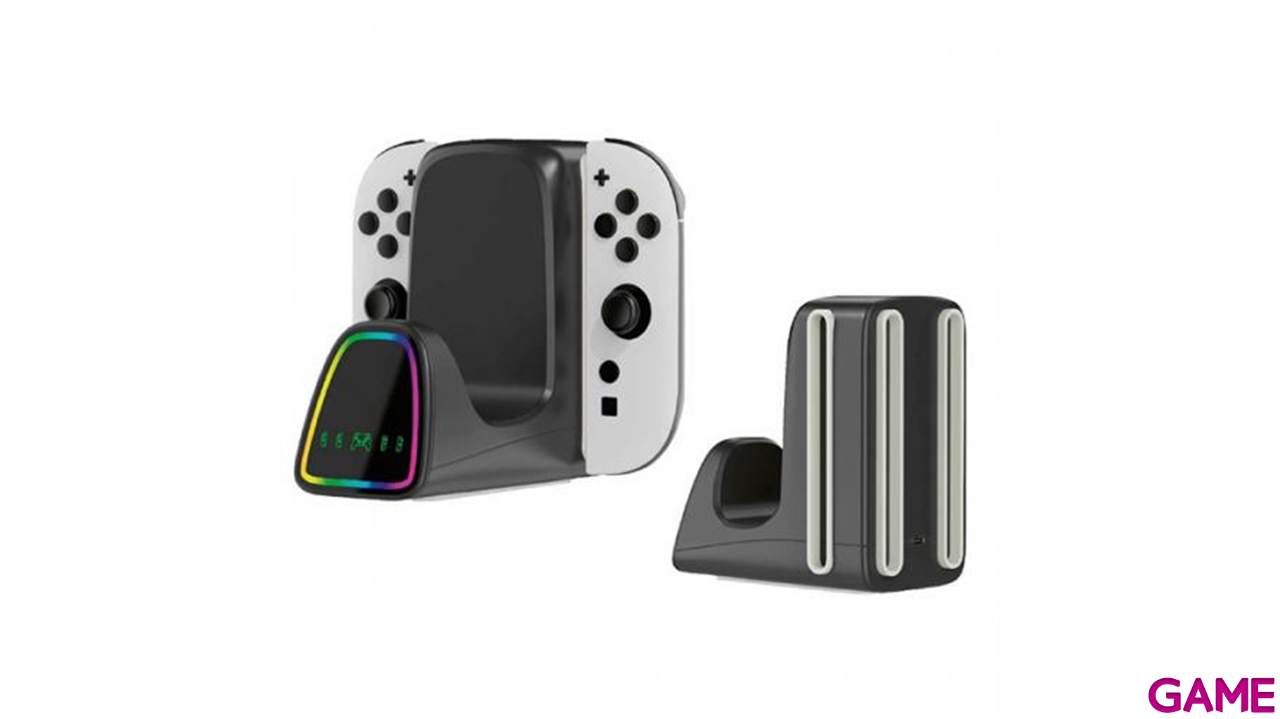 Base Carga 4 Joy-Con y Pro Controller Nacon-0