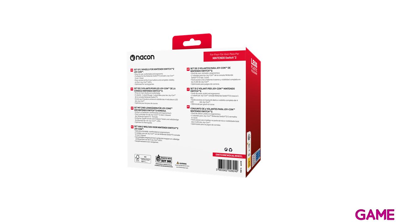 Pack 2 Adaptadores Volante Joy-Con NACON-2