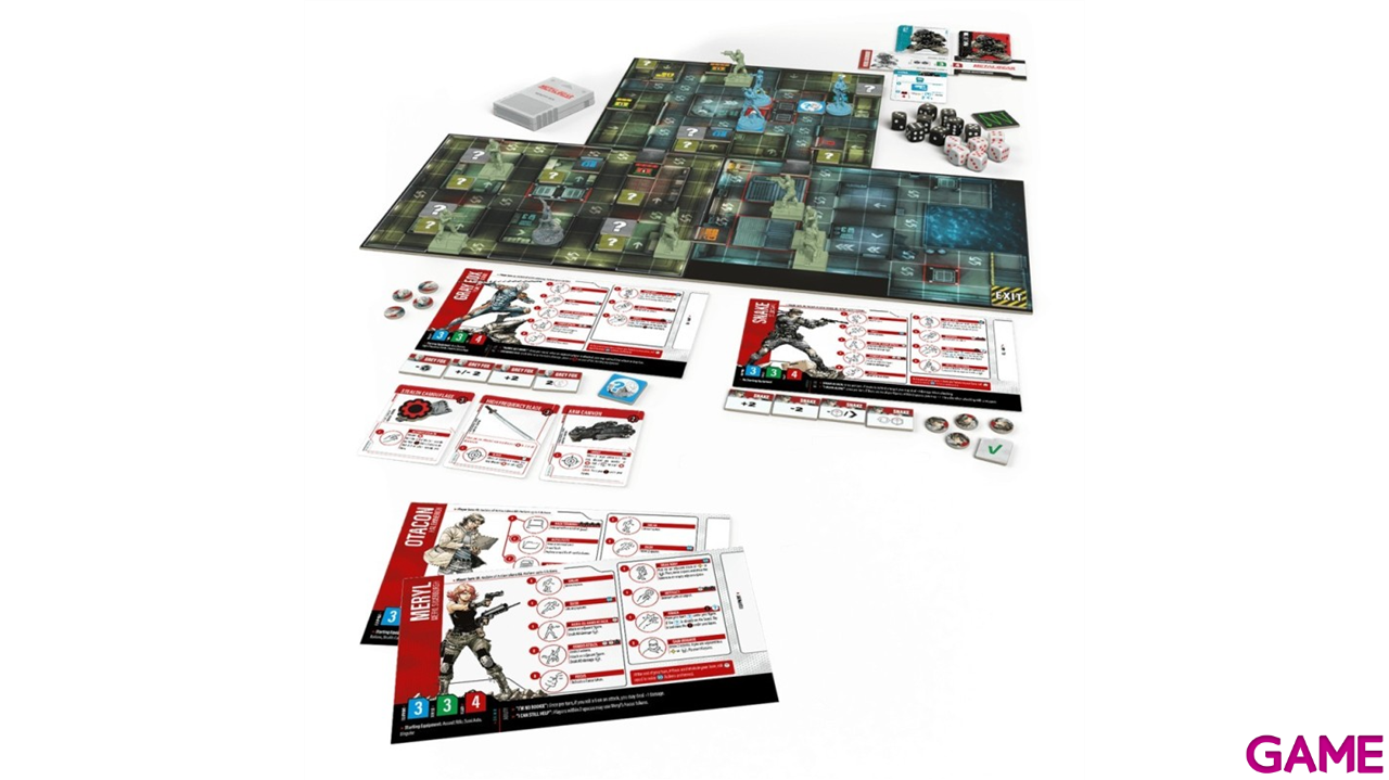 Metal Gear Solid El juego de mesa-2