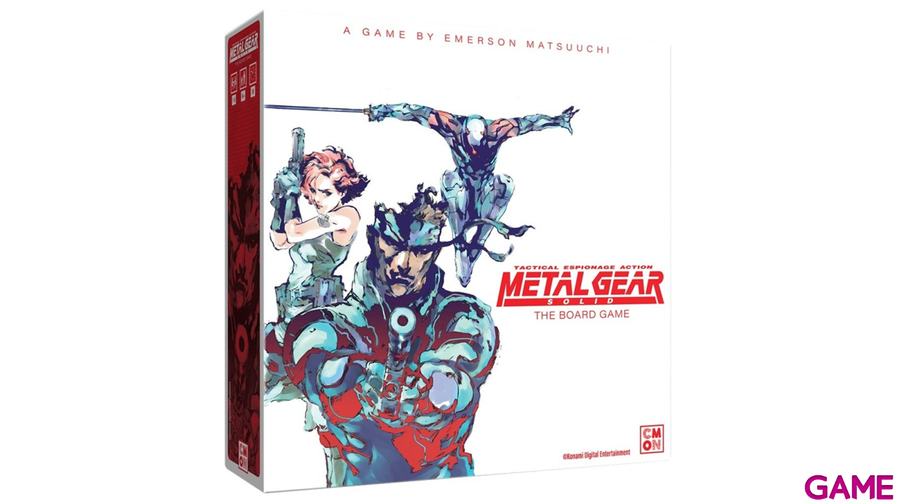 Metal Gear Solid El juego de mesa-3